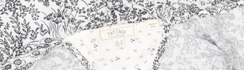 Fat Face Women's Multicoloured Floral Blouse Size 16