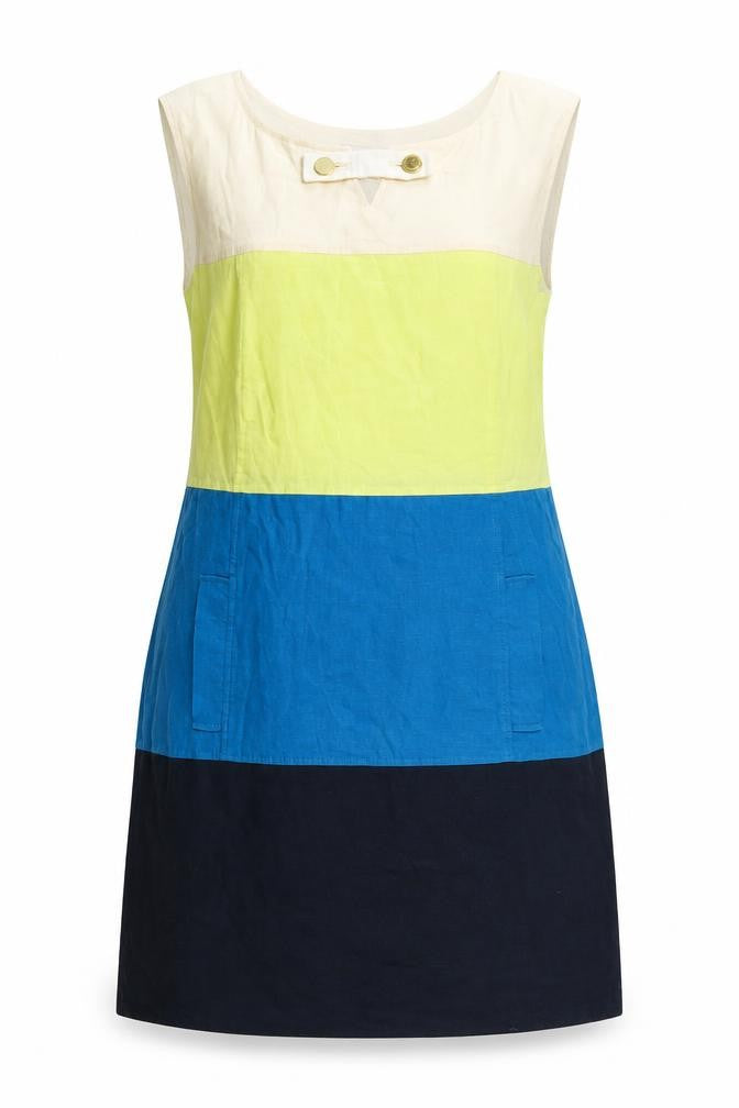Front view of Hobbs Women's Multicoloured Knee-Length Shift Dress