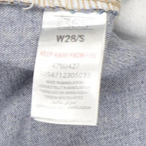 365 Women's Blue Straight Jeans Size S