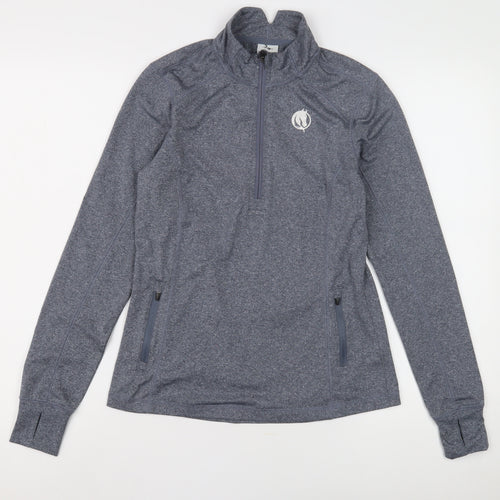 Equestrian Women's Grey Size 8 Long Sleeve Pullover