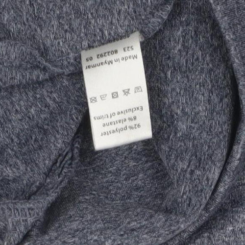Equestrian Women's Grey Size 8 Long Sleeve Pullover