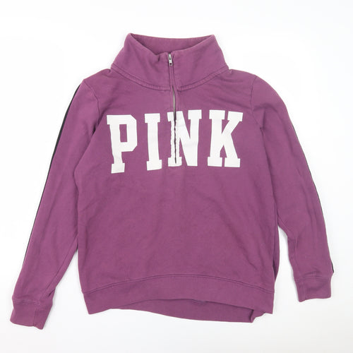 Victoria's Secret Women's Purple Sweatshirt S Pullover