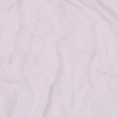 Pied a Terre Women's Purple Knit V-Neck Pullover Jumper Size 12
