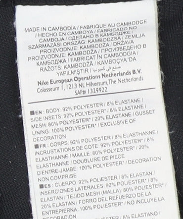 Nike Women's Black XS Cropped Leggings for Running