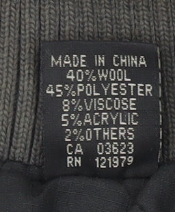 Projek Raw Men's Grey Military Jacket Size L