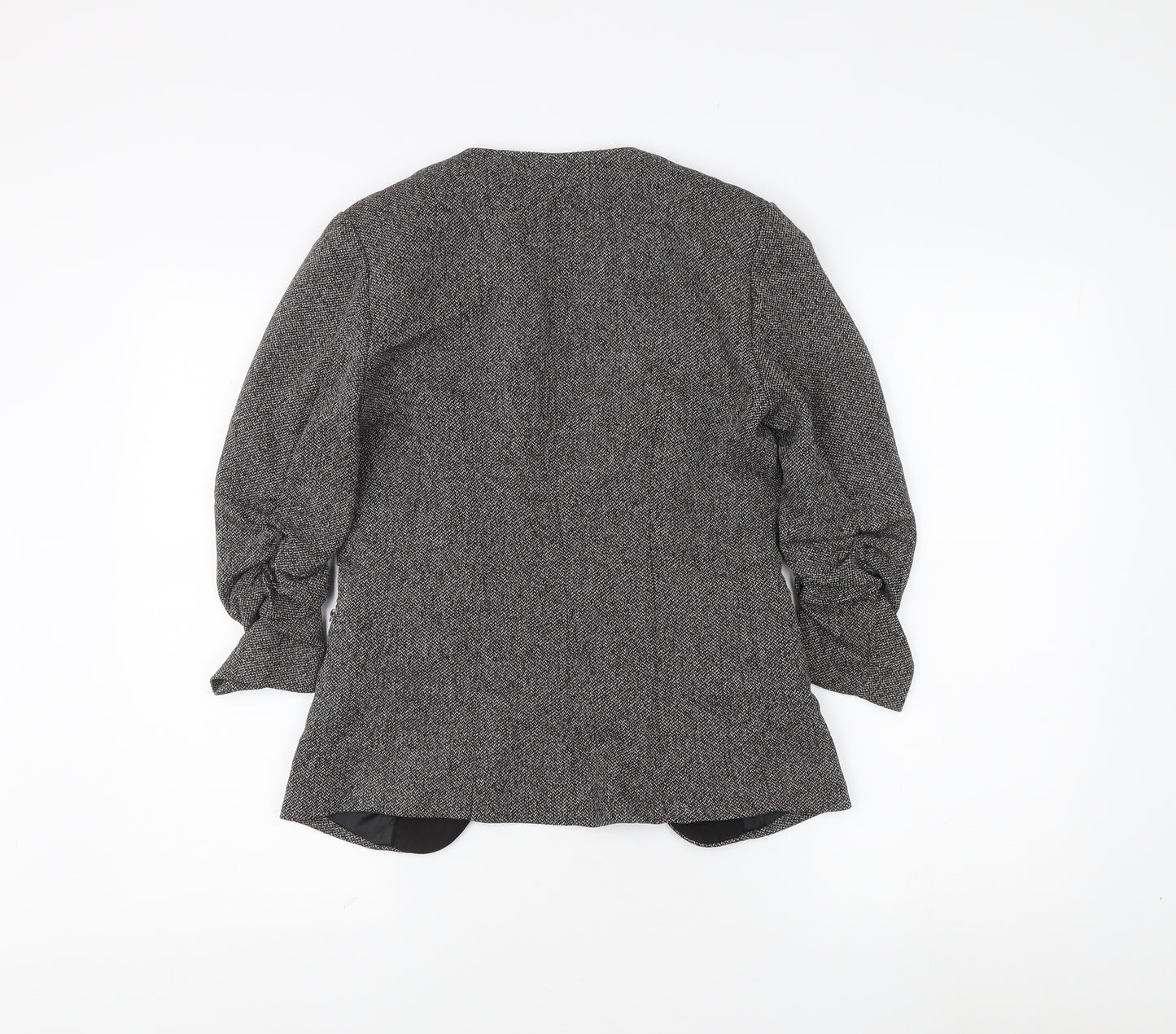 H&M Women's Grey Blazer Size 6 Workwear