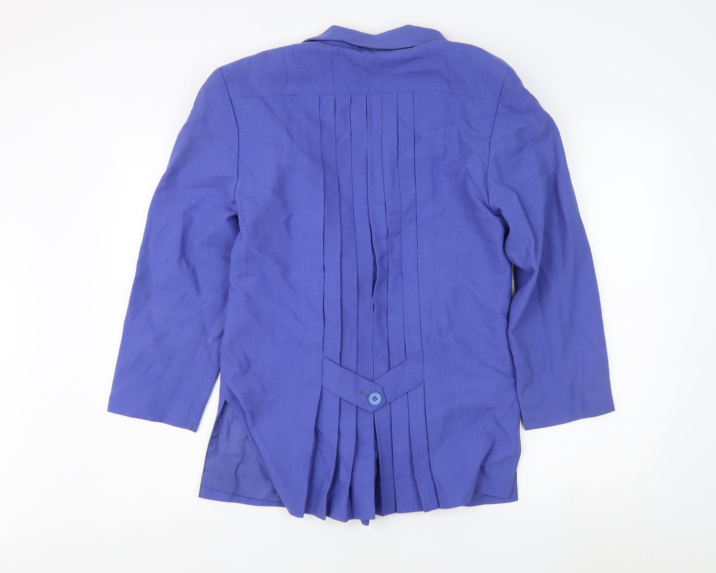 Next Women's Blue Blazer, Size 10, Double-Breasted
