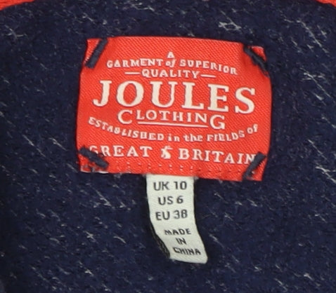 Joules Women's Floral Hoodie, Multicoloured, Size 10