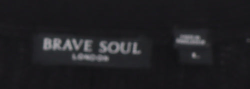 Brave Soul Women's Black Cardigan, Size 12