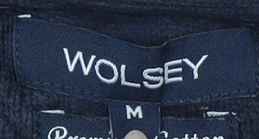 Wolsey Men's Black High Neck Pullover Jumper M
