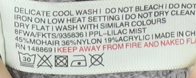 Fat Face Women's Purple Pullover Jumper, Size 12