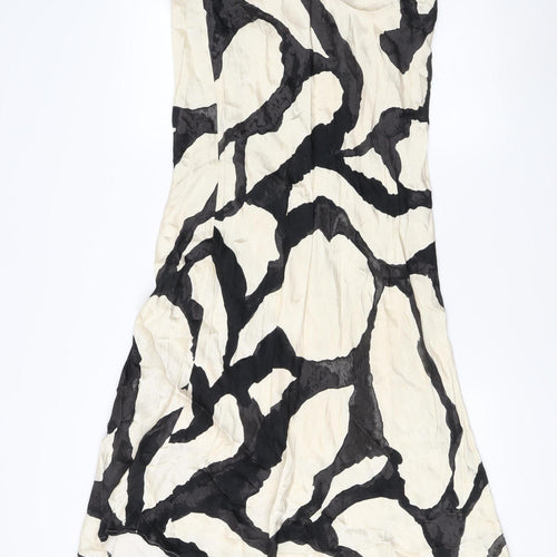 H&M Women's Multicoloured L Skirt, Animal Print