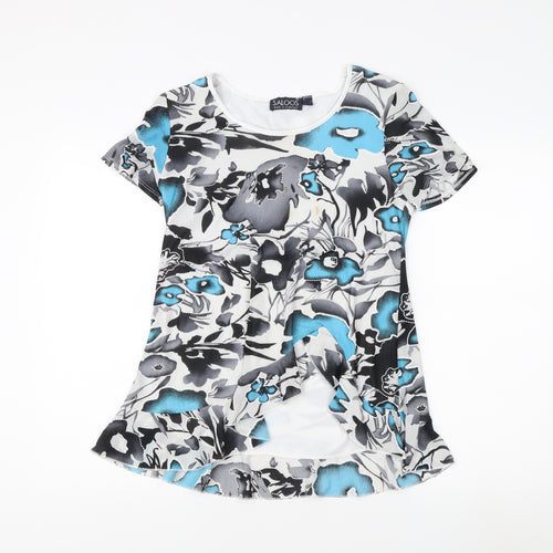 Saloos Women's Multicoloured Floral T-Shirt Size 12