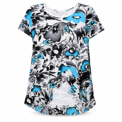 Saloos Women's Multicoloured Floral T-Shirt Size 12