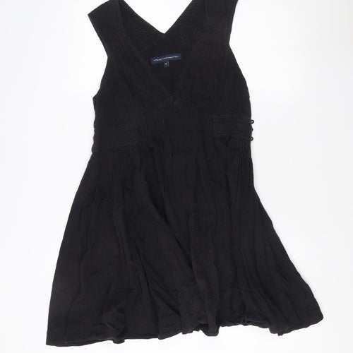 French Connection Women’s Black V-Neck Dress Size 12