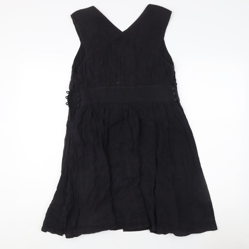 French Connection Women’s Black V-Neck Dress Size 12
