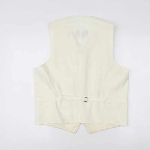 Heirloom Men's Ivory Suit Waistcoat Size 40 Formal