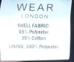 Wear London Men's Blue Casual Jacket XL