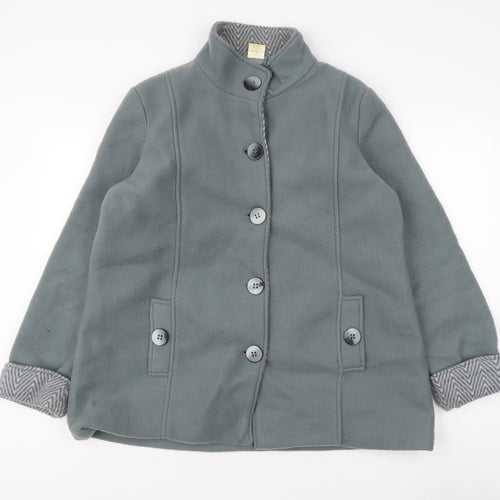 Anne De Lancay Women's Grey Fleece Jacket M