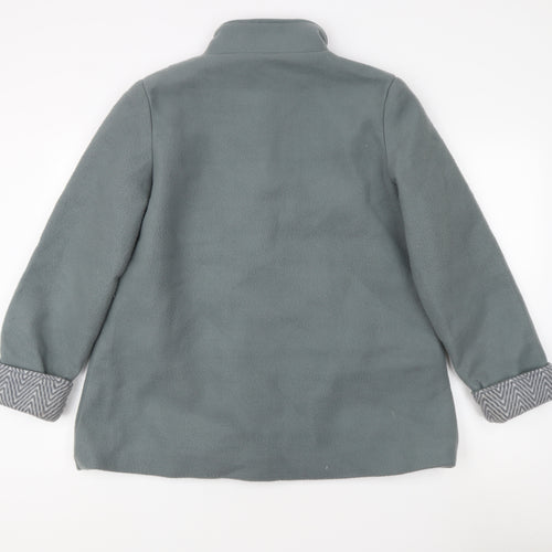 Anne De Lancay Women's Grey Fleece Jacket M