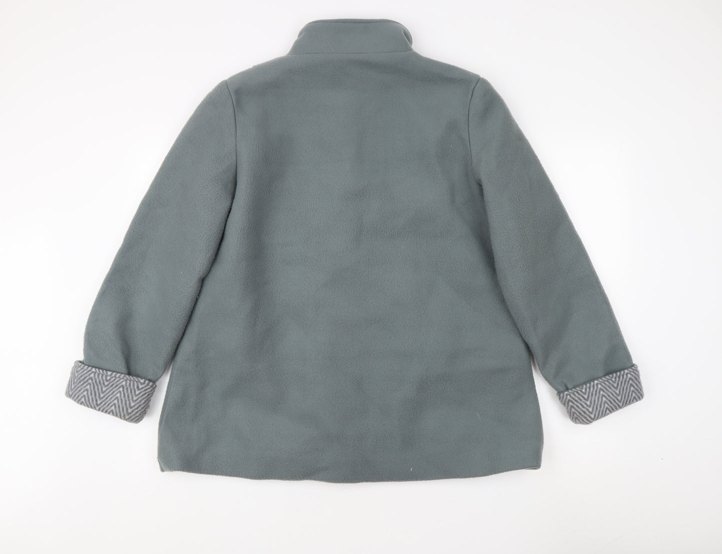 Anne De Lancay Women's Grey Fleece Jacket M