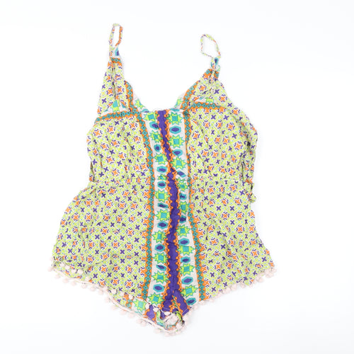 ASOS Women's Multicoloured Modal Playsuit Size M