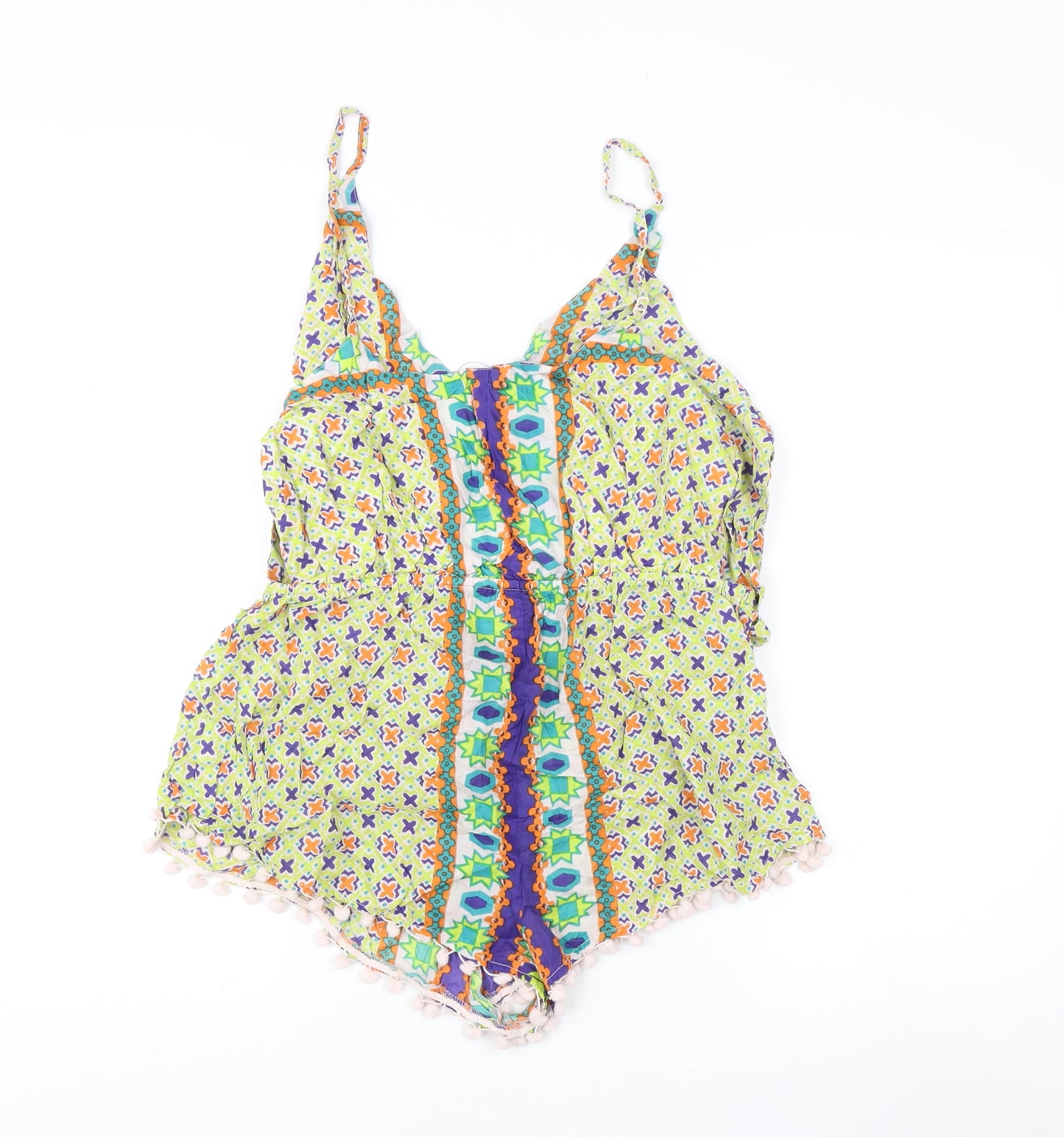 ASOS Women's Multicoloured Modal Playsuit Size M
