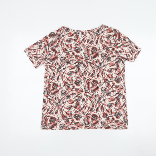 Isle Women's Multicoloured Floral T-Shirt - Size 10