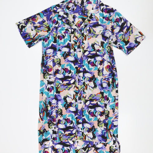 Influence Women's Multicoloured Floral Shirt Dress, Size 12