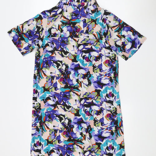 Influence Women's Multicoloured Floral Shirt Dress, Size 12