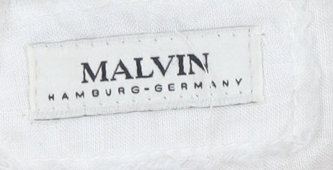 Malvin Women's Beige Crochet Blouse Size 14