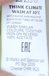 Marks and Spencer Women's Gold A-Line Long Skirt