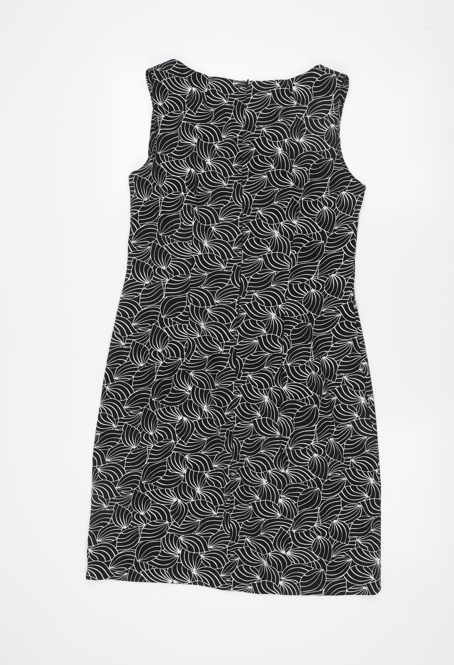 AB Studio Black Sheath Dress for Women Size 10