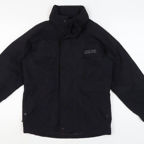TOG 24 Boys Black Parka Jacket, Age 9-10, Winter Outdoor