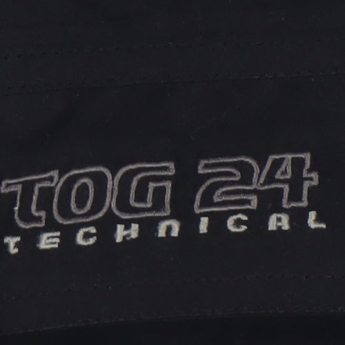 TOG 24 Boys Black Parka Jacket, Age 9-10, Winter Outdoor