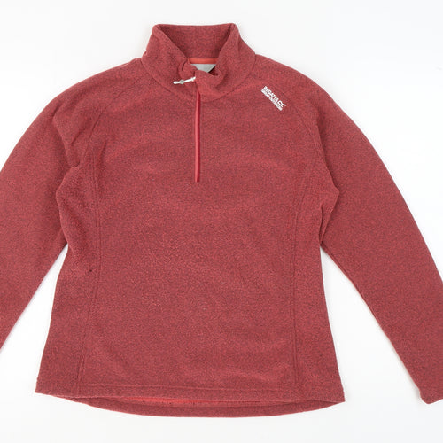 Regatta Women's Red Pullover Sweatshirt Size 12