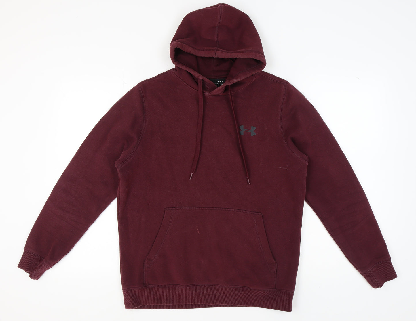 Under Armour Men's Red Pullover Hoodie Size M