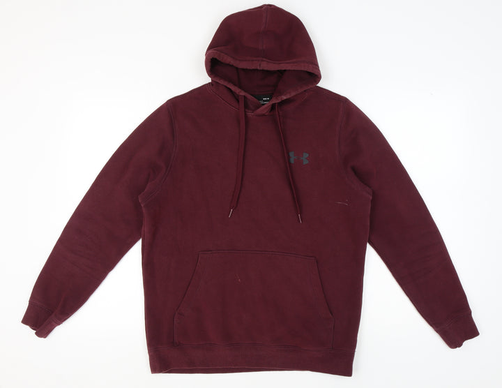 Under Armour Men's Red Pullover Hoodie Size M