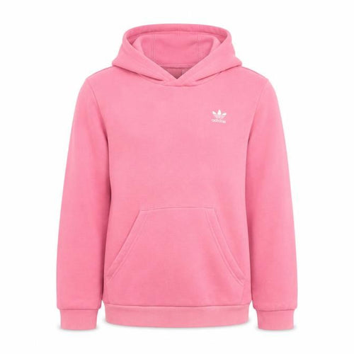 Adidas Girls Pink Hoodie Pullover 11-12 Years Logo Sports