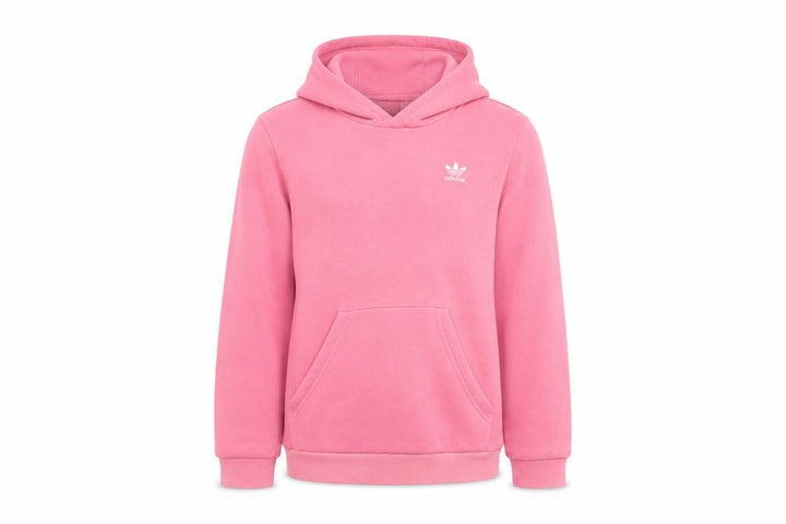 Adidas Girls Pink Hoodie Pullover 11-12 Years Logo Sports