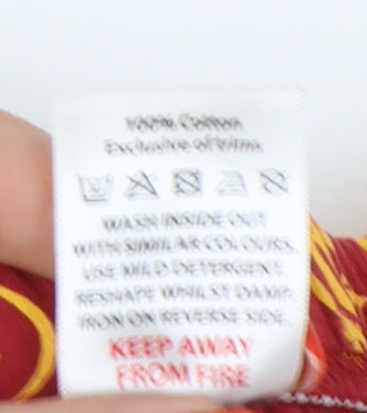 Harry Potter Boys Red Shorts 3-4 Years Elastic Waist