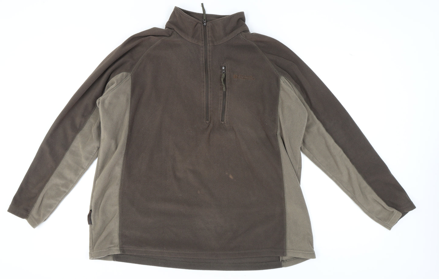 Mountain Warehouse Brown Fleece Sweatshirt, Unisex L