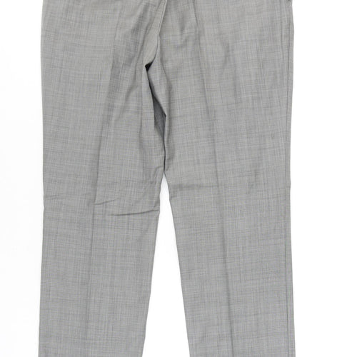 Jeff Banks Men's Grey Dress Pants 38in Waist Regular Fit