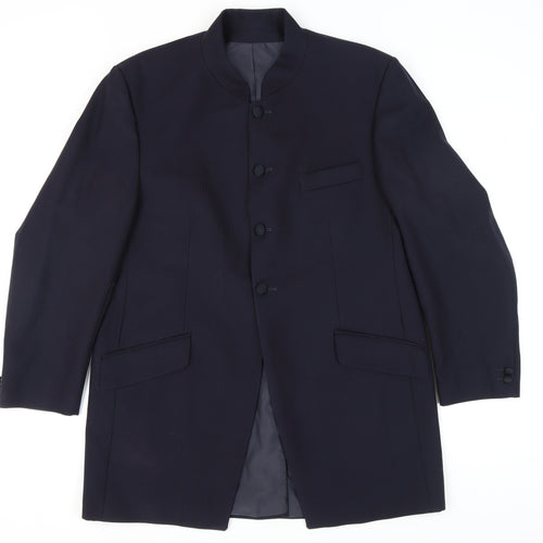 Tailor & Cutter Men's Blue Regular Fit Blazer 44R