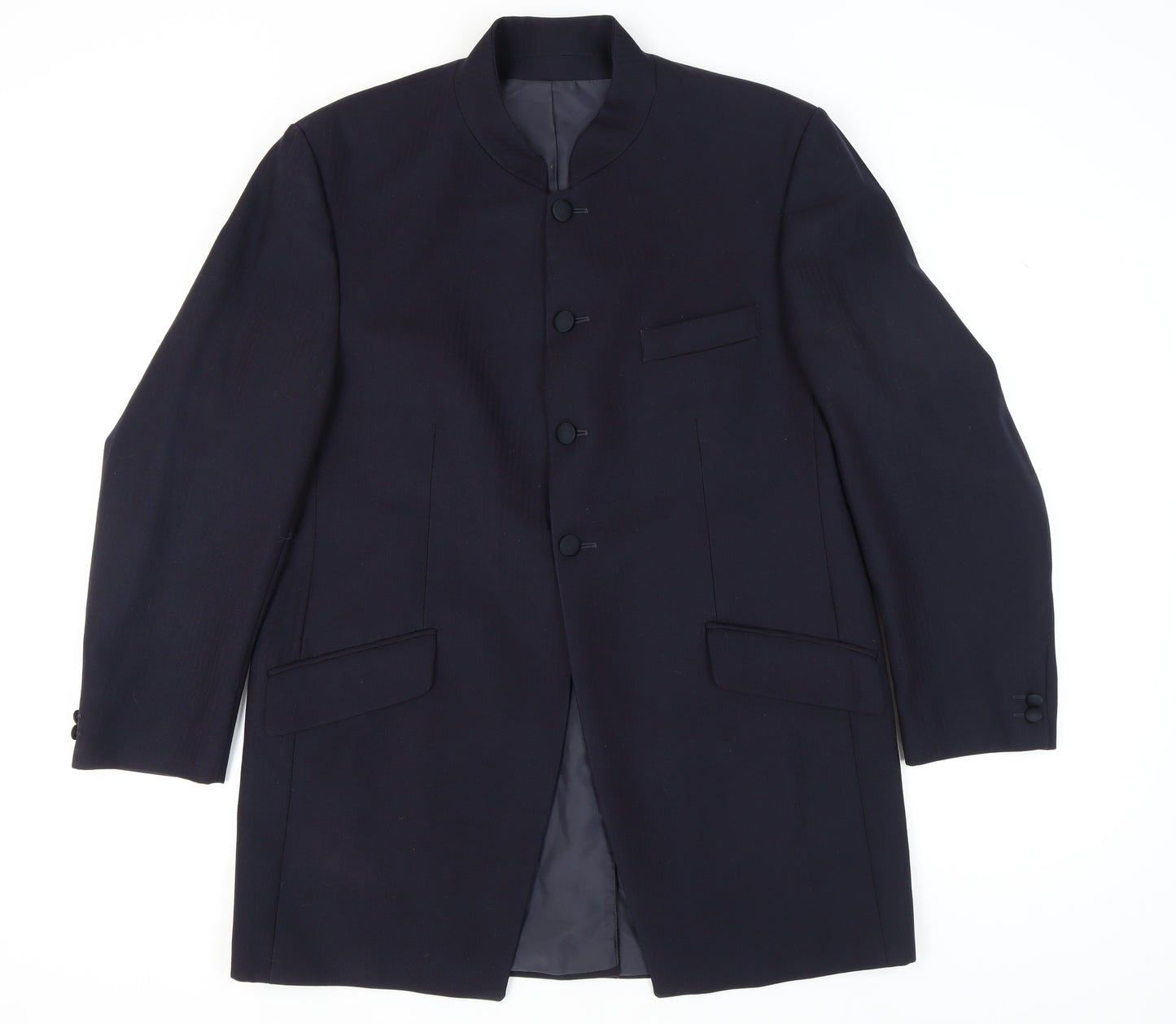 Tailor & Cutter Men's Blue Regular Fit Blazer 44R