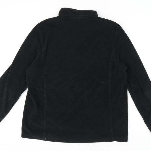 TOG24 Men's Black Fleece Pullover Sweatshirt Size L