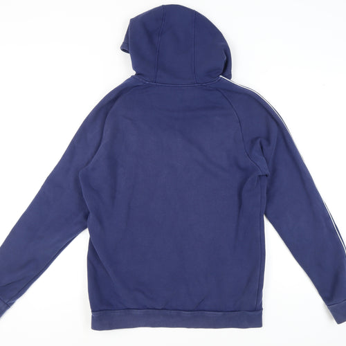 Adidas Men's Blue Pullover Hoodie, Size M