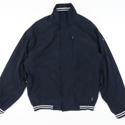 Rockport Men's Blue Bomber Jacket XL Waterproof