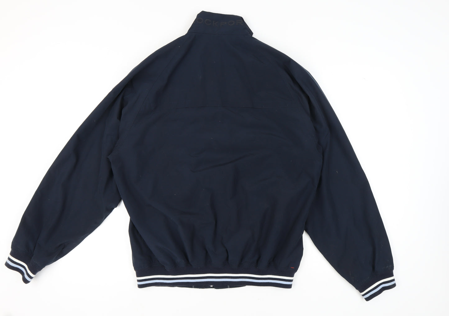 Rockport Men's Blue Bomber Jacket XL Waterproof