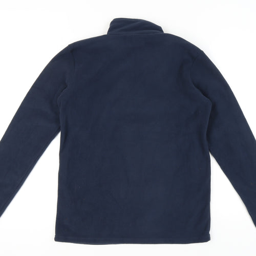 Mountain Warehouse Men's Blue XS 1/2 Zip Sweatshirt